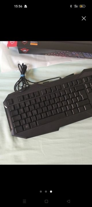 Teclado gaming Trust RGB