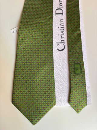 Corbata Dior verde | multicolor