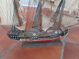 Maqueta Barco Bergantin s.XVIII