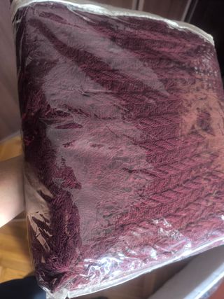 Manta burdeos Street Home - 130x180cm