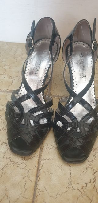 Sandali confort neri n. 36