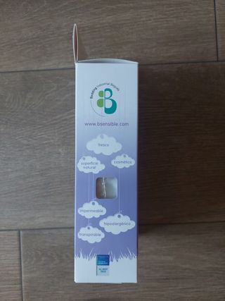 Sábana impermeable protector colchón minicuna
