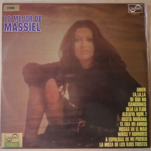 Massiel. Lo mejor de Massiel. LP 1972.