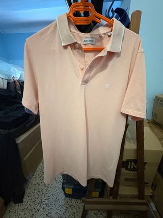 Polo Jack & Jones rosa claro