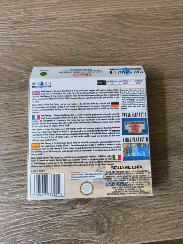 Final Fantasy I&II GBA (Dawn of Souls)