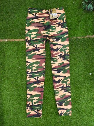 NUEVO-Leggings camuflaje militares talla M-1425