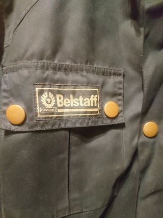 Cazadora Belstaff negra - Talla L