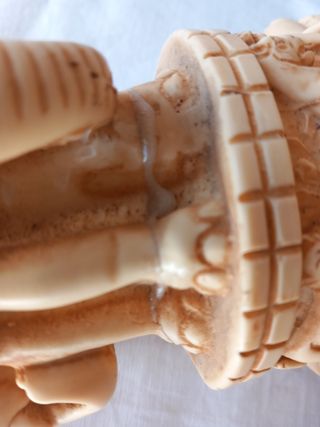 Pedestal 47 cms. de estilo oriental indio asiatico