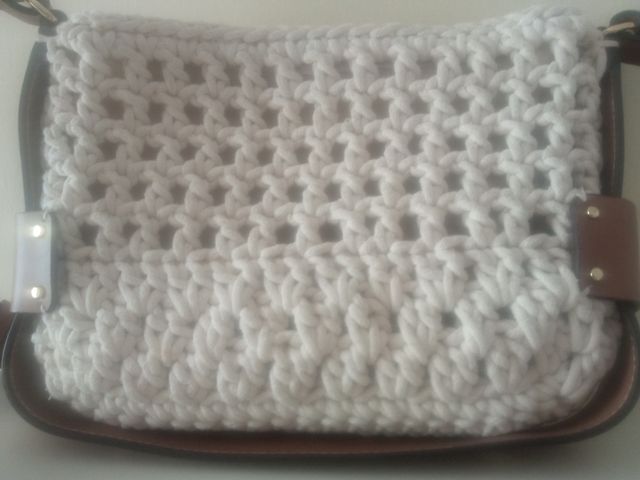 Bolso crochet Parfois blanco