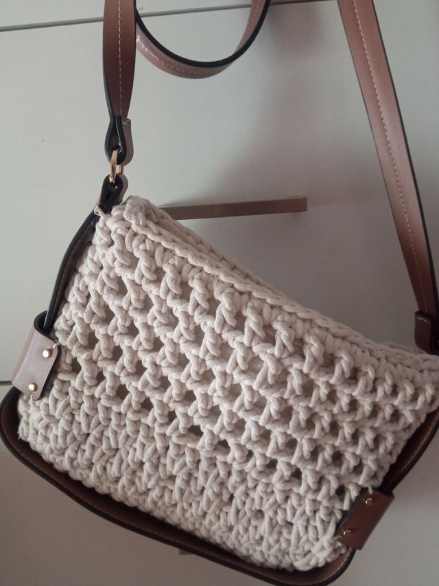 Bolso crochet Parfois blanco