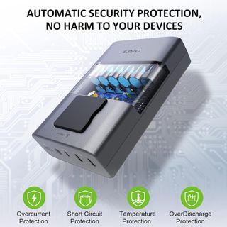 Omars - Cargador Portátil 24000mAh