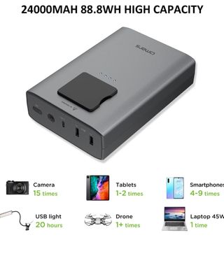 Omars - Cargador Portátil 24000mAh