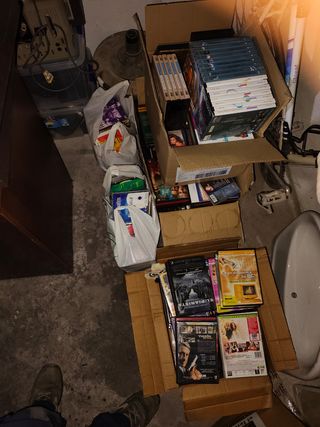 Lote de Películas, Música y videojuegos.