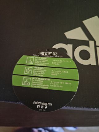 Zapatillas Adidas golf - Blancas y Negras