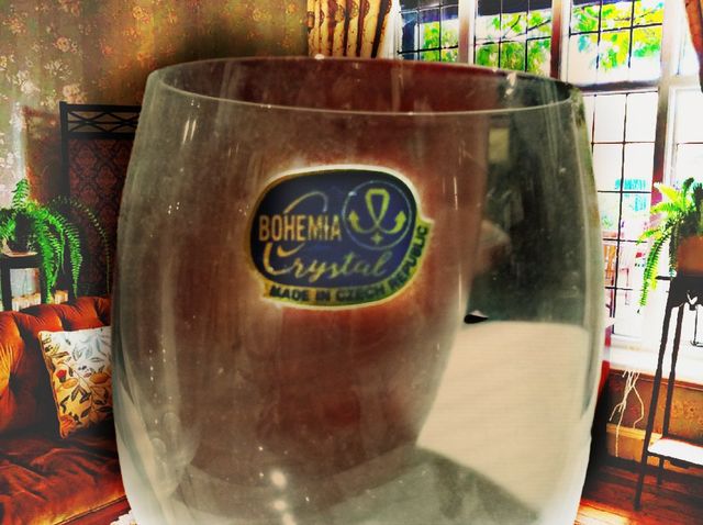 Copas Bohemia cristal (agua y vino)