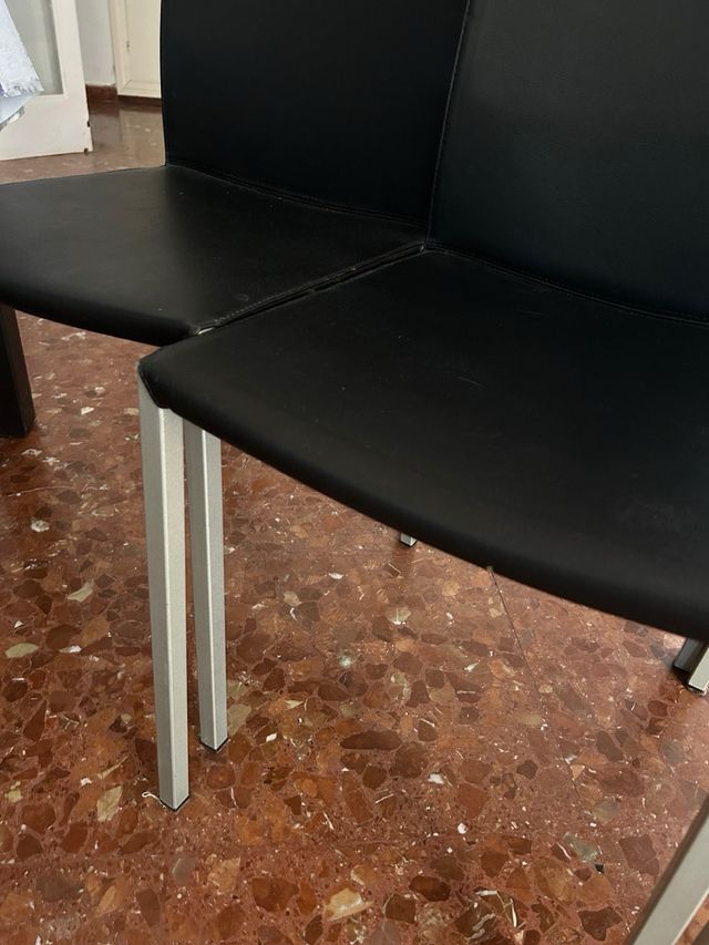 6 Sillas Comedor Cuero