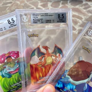 Pokemon Lamincards  Venusaur Charizard Blastoise