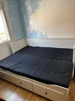 Cama nido blanca 80/160x200