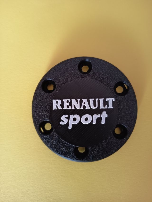 TAPA CENTRAL RENAULT SPORT  LOGITECH 