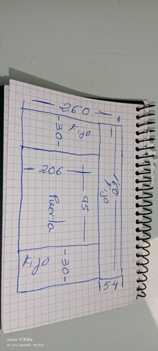 Puerta Vidriera Artesanal