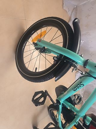 Bicicleta Stitch Infantil 16" Pulgadas 