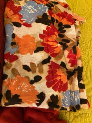 10 Sciarpe leggere multicolor