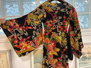 Vestido japonés estampado - Talla única