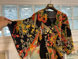 Vestido japonés estampado - Talla única
