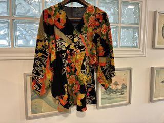 Vestido japonés estampado - Talla única