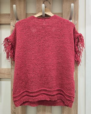 Jersey ZENDRA rojo y beige