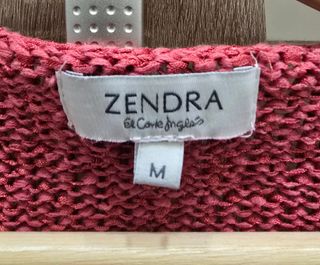 Jersey ZENDRA rojo y beige