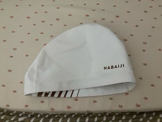 Gorro piscina Nabaiji blanco 50-60 cm