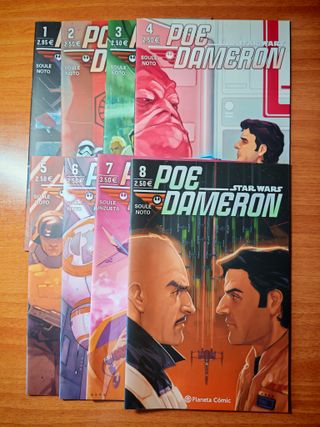 Cómics Poe Dameron (primeros 8 números)