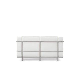 Divano design LC2 Pelle Bianca