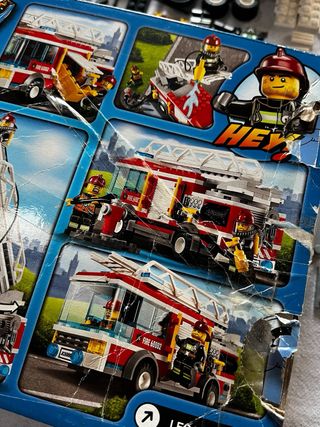 Lego City 60002 - camion Pompieri fire track
