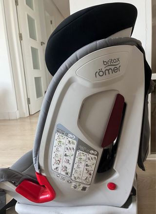 Silla coche Britax Romer grupo 1-2-3