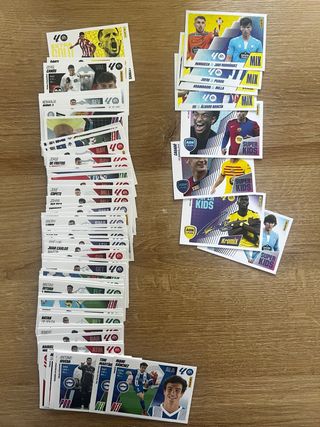 107 Cromos Liga 2025/26 sin repetir