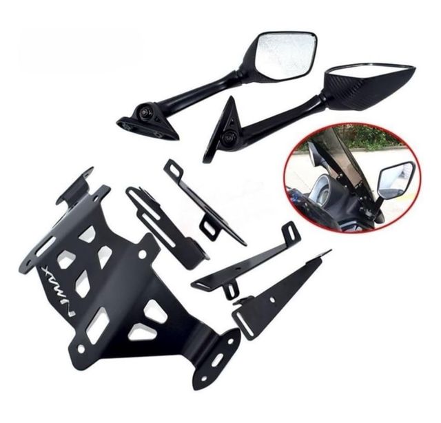 Espejos + Soporte de parabribrisas X-N- MAX 155
