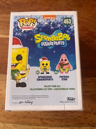 Funko Pop! Bob Esponja Navidad #453