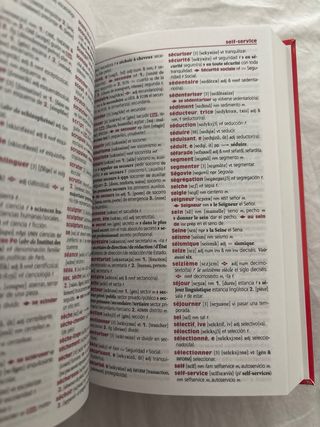 Diccionario Pocket español-francés y francés-esp.
