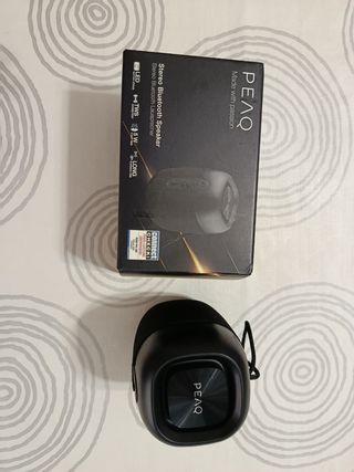 Altavoz Bluetooth PEAQ - Negro