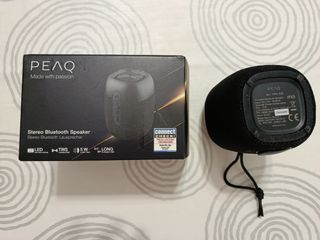 Altavoz Bluetooth PEAQ - Negro