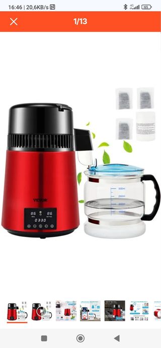 Depuradora Agua VEVOR - Roja