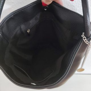 Bolso negro cubo polipiel