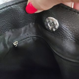 Bolso negro cubo polipiel