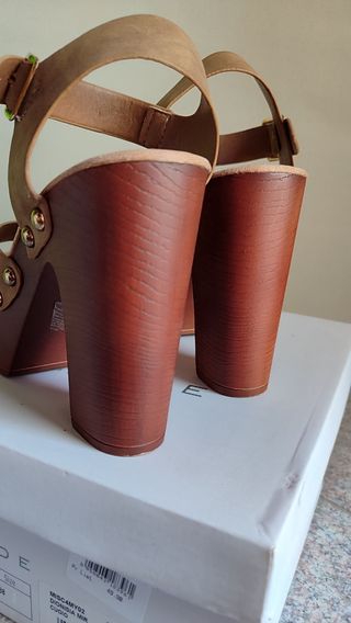 Sandali zoccoli Miriade marroni