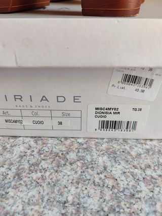 Sandali zoccoli Miriade marroni