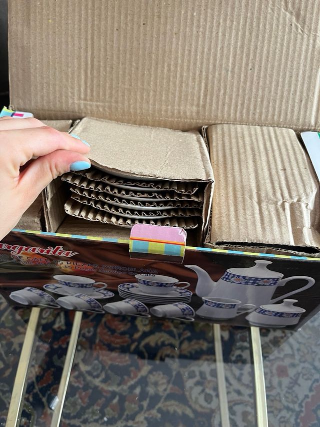 Juego café Margarita 15 piezas