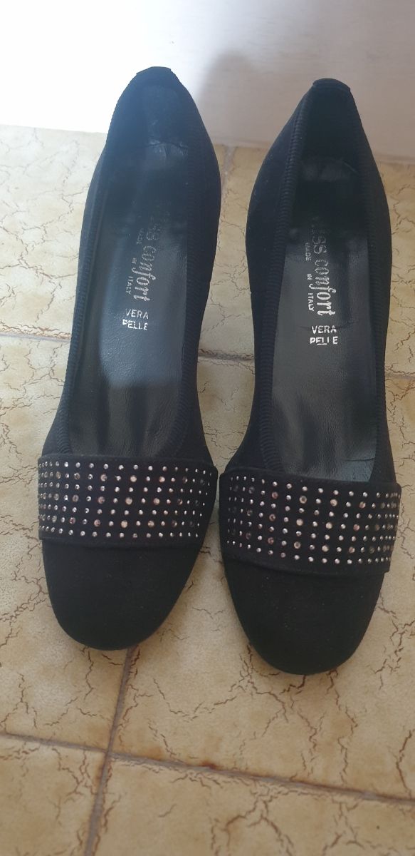 Scarpe Nero Camoscio