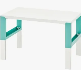 Escritorio IKEA PÅHL blanco-verde